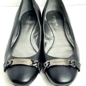 Coach Size 7.5 Ballet Flats Like New
